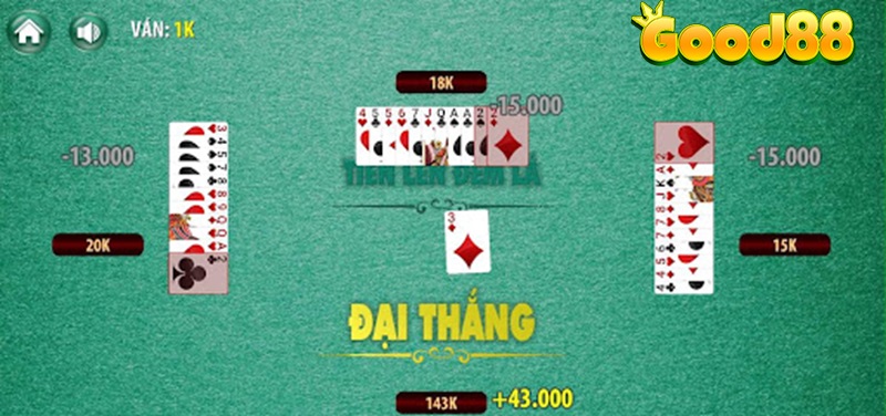 Sâm lốc đổi thưởng Good88: Cách chơi cực dễ khó thua 4 ăn bài