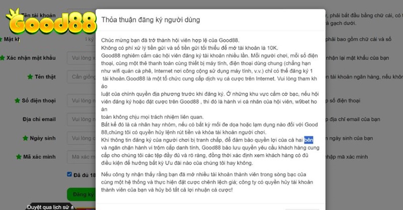 Tin đồn Good88 lừa đảo gây sang chấn - Bao nhiêu % là sự thật? 4 thỏa thuận good88