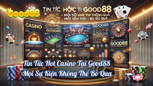 Tin Tức Hot Casino Tại Good88 - Mọi Sự Kiện Không Thể Bỏ Qua 9 Tin Tức Hot Casino Tại Good88 - Mọi Sự Kiện Không Thể Bỏ Qua